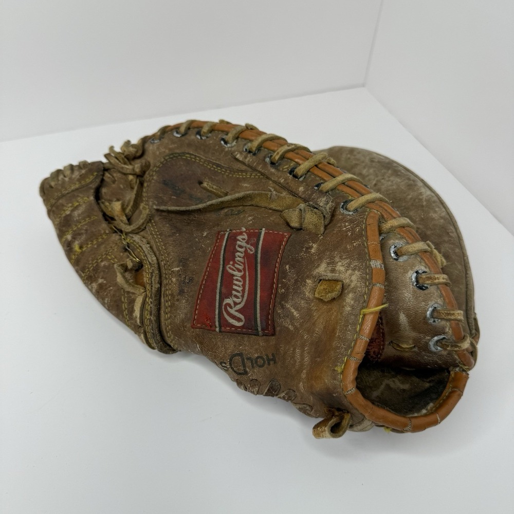 Rawlings RCM30 Lance Parrish Vintage Baseball Catcher's Mitt Glove Left Hand